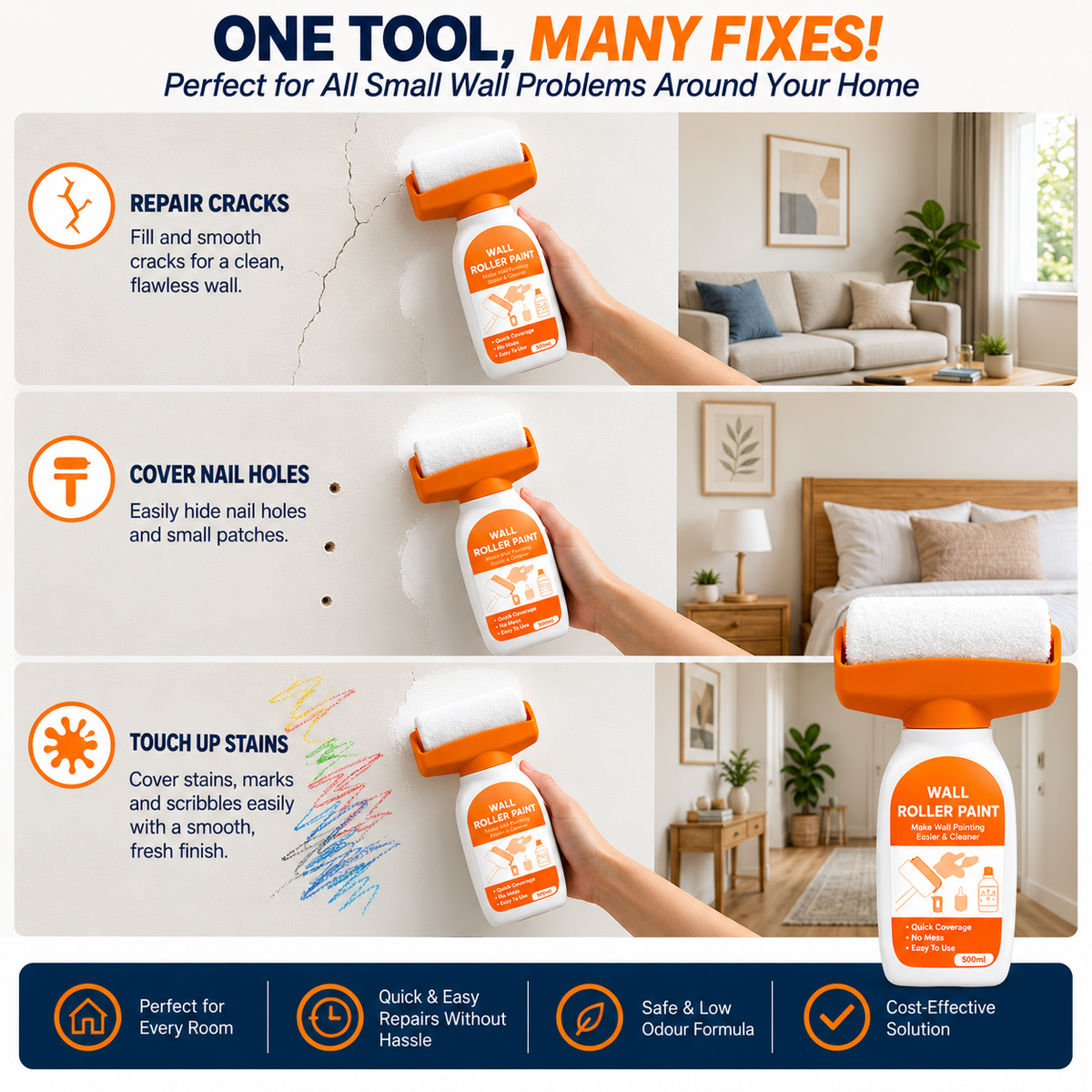 ProFix™ DIY Wall Repair Roller